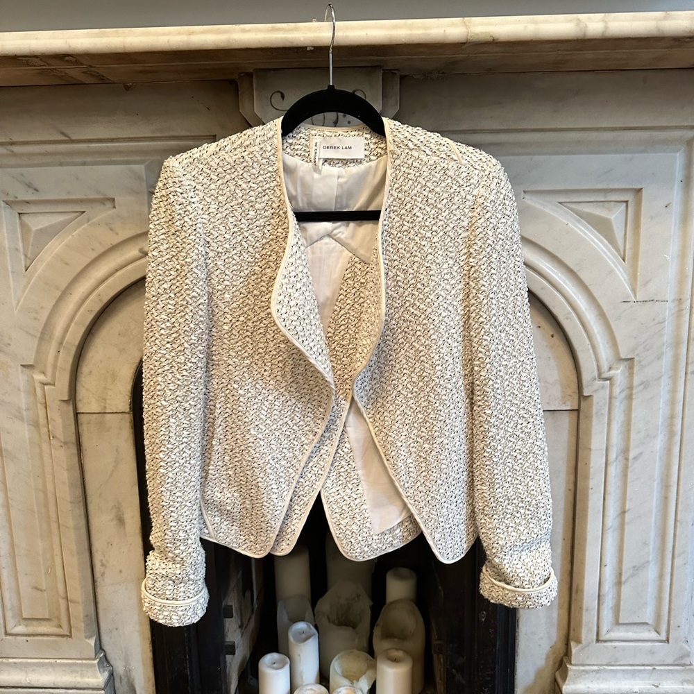 Derek Lam, 10 Crosby Boucle Knit Jacket